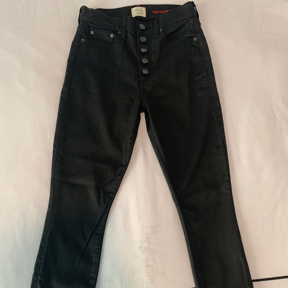 Alice and Olivia Good Exposed Button Skinny Jeans - Picture 2 of 5